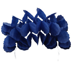 9ft Royal Blue Paper Party Streamers - Pack of 12