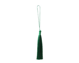 5" Long Emerald Green 700 Count String Graduation Tassel - Pack of 50
