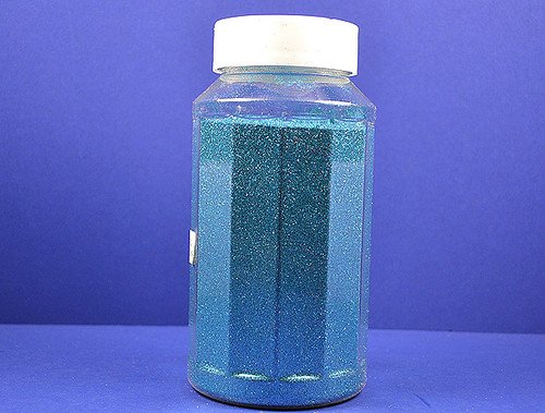 4 x 1-Pound Bottle Turquoise Polyester Craft Glitter (64 Ounces)