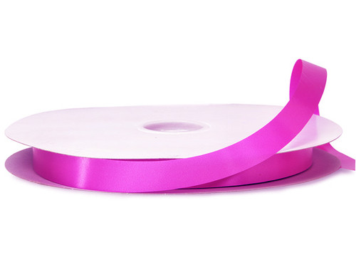 1/4"x100 yard Fuchsia Polyester Satin Gift Ribbon - Pack of 20 Rolls