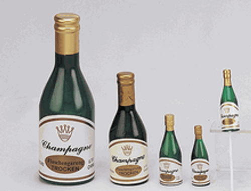 2" Plastic Champagne Bottle Favor - Pack of 288 Count