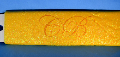 54"x10 yards (30FT) Dark Yellow Glitter Tulle Bolt