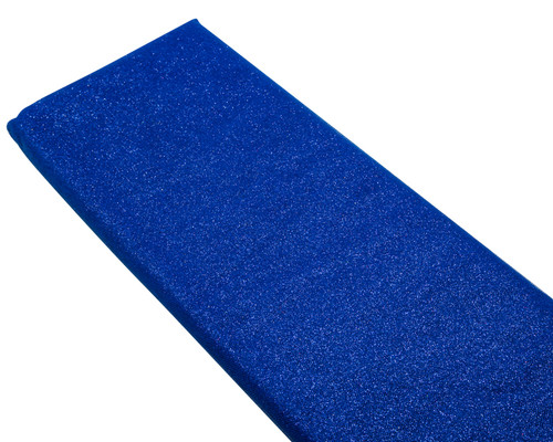 54"x10 yards (45FT) Royal Blue Glitter Tulle Bolt