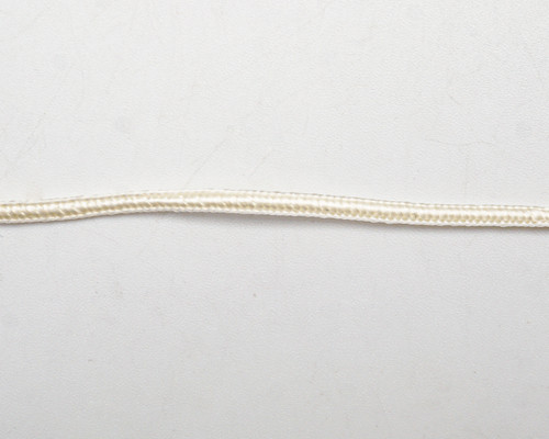 1/4" x 50 Yards Ivory Whale Tail Cord Trim - Pack of 5 Spools