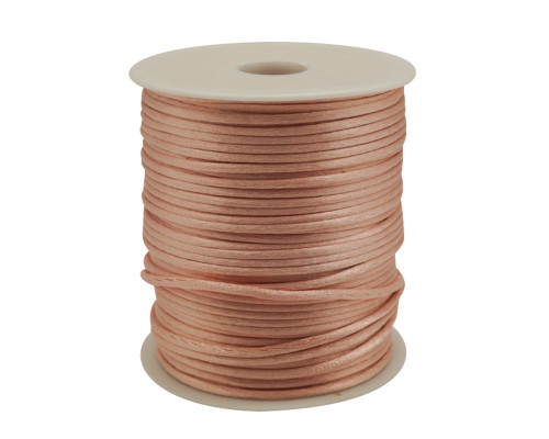 2mm wide x 100 yards Blush Rattail Cord Trims - Pack of 5 Spools