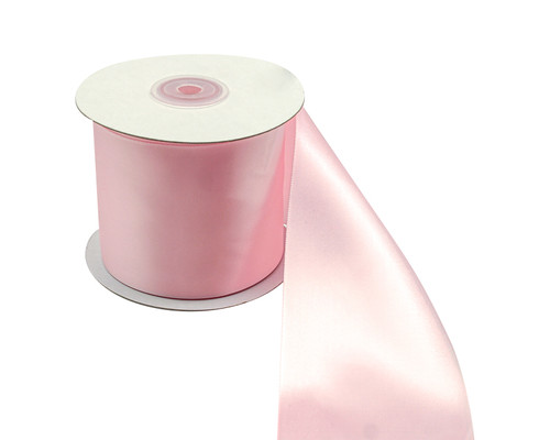 3"x 25 yards Pink Single Face Satin Gift Ribbon - Pack of 3