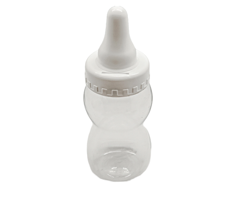 3"x 9" White Large Plastic Baby Shower Bottle Decoration - Pack of 1