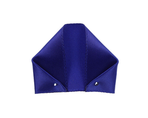 1 1/2" x 1 5/8" Royal Blue Satin Flower Petals - Pack of 300