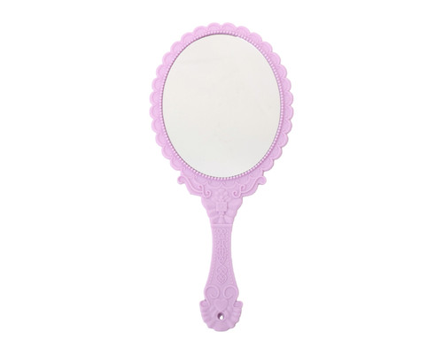 4 1/2"x 9 3/4" Lavender Portable Mis Quince Handheld Mirror - Pack of 12 Quinceanera Favors