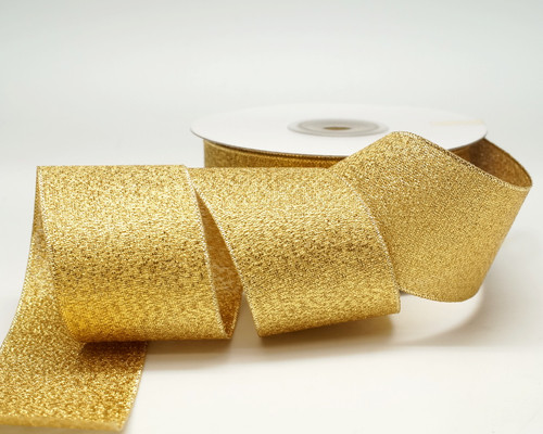 25yards Gold silver Glitter Metallic Taffeta Ribbon DIY Christmas Gift Packing 