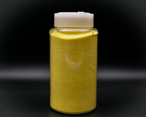 4 x 1-Pound Bottle Lemon Yellow Polyester Craft Glitter (64 Ounces)