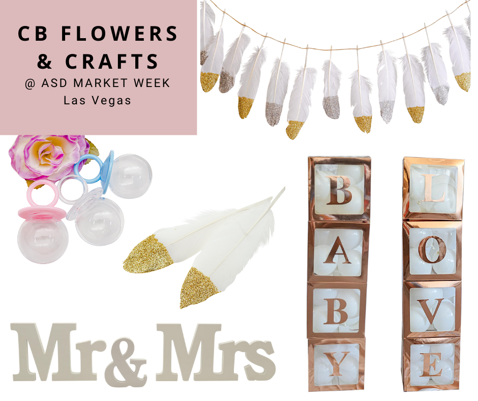 ASD Market Week in Las Vegas August 2021 CB Flowers & Crafts