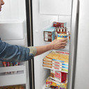Amana® 33-inch Side-by-Side Refrigerator with Dual Pad External Ice and Water Dispenser ASI2175GRS