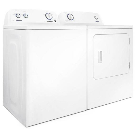 Amana® 6.5 cu. ft. Top-Load Gas Dryer with Automatic Dryness Control NGD4655EW