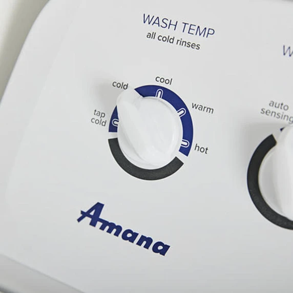 Amana® 4.4 cu. ft. Top-Load Washer with High Efficiency Agitator NTW4519JW