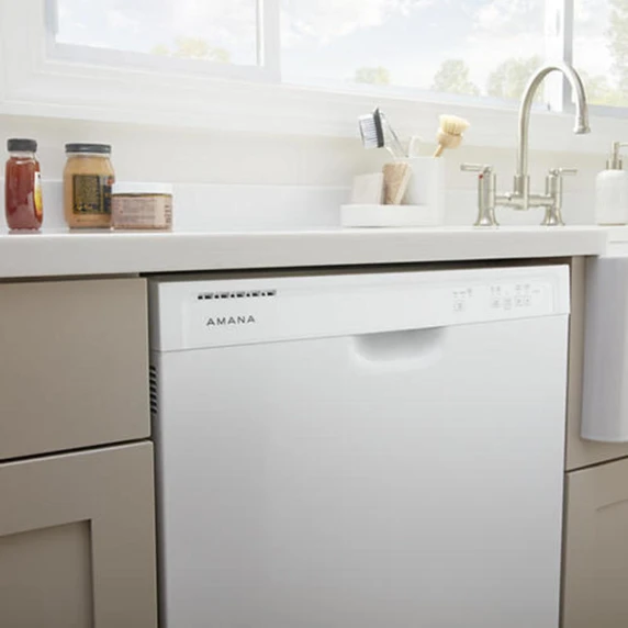 Amana® Dishwasher with Midnight Interior ADFS2524RW