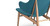 Larsen Shell Chair, Urban Surf/Ash