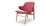 Larsen Shell Chair, Urban Coral/Ash