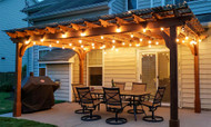How To Add Lights to a Pergola or Pavilion