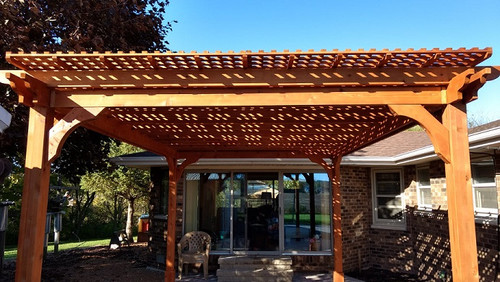 Red Cedar Pergola Kits | Ready to Assemble | All Sizes