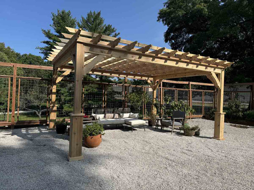 12x16 Serenity Cedar Pergola Edwardsville, IL