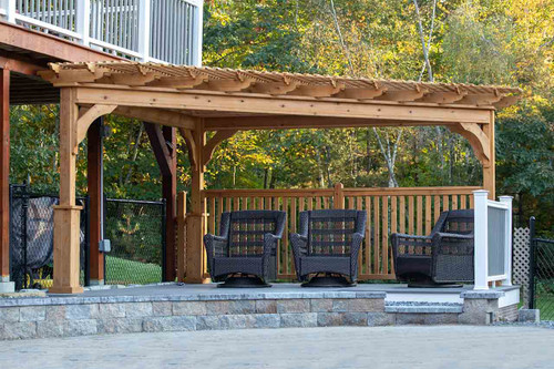 Triangle Pergola Kits | Western Red 