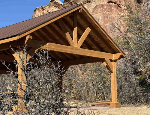 20x40 Grand Cedar Pavilion, Littleton, Colorado