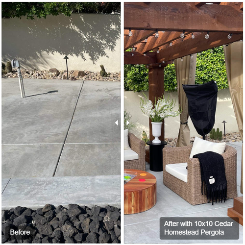 Before & After: Palm Springs, CA