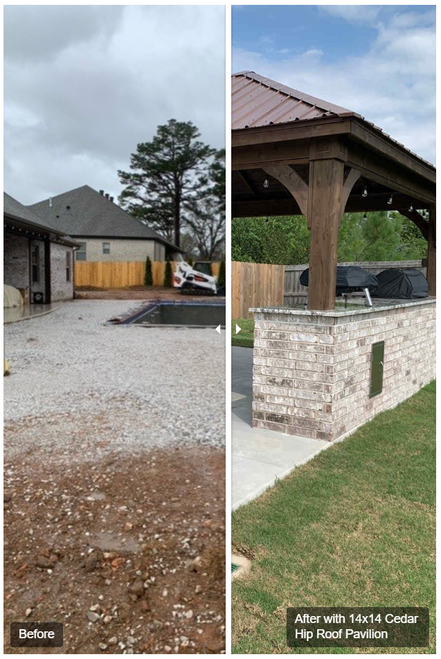 Before & After: Elm Springs, AR