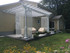 13x16 Classic Vinyl Wall-Mounted Pergola, Liverpool, NY
