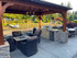 Outdoor Kitchen Covered by a 12x16 Traditional Cedar Pavilion, Redmond, Washington