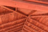 Cedar Color stain & sealant on underside of roof, 12x18 Pavilion, Western Red Cedar wood. Simi Valley, CA. Cedar Color stain & sealant on underside of roof, 12x18 Pavilion, Western Red Cedar wood. Simi Valley, CA.
