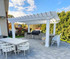 15ft 3in x 19ft 2in Traditional Fiberglass Pergola, East Setauket, NY