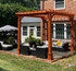 11x12ft 6in Classic Cedar Pergola, Henrico, Virginia