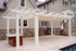15ft 2in x 28ft 10in with 4' x 8' Double Flush Mount Custom Fiberglass Pergola in Baltimore, Maryland
