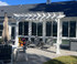 9x12 Flush Wall Mount Classic Vinyl Pergola, Southport, NC