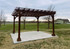 12x12 Classic Cedar Pergola, Pittsburg, KS