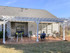 10x24 Vinyl Classic Pergola wall mt
