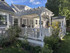 Gorgeous lattice roof for extra shade