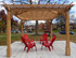 10x10 Classic Cedar Pergola Kit Baltimore MD