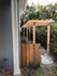 Alternate view 4x40 freestanding wood pergola
