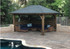 12x16 Pavilion Granite Bay CA poolside 8x8 posts