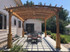 11x15 Arched Cedar Pergola Kit Dining Set Transformation, Casper, Wyoming