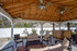 16x24 Vinyl Pavilion Trad'l Roof, bar, sofa, and fans, Myrtle Beach, SC
