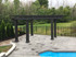 14x14x16 Structural Fiberglass Pergola Kit, Poolside, Clarence Center, NY