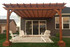 14x12 Classic Cedar Wall-Mounted Pergola,  Otsego, MN