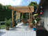 9x16 Classic Cedar Pergola, Top runner 6" on center, Knoxville, TN