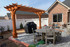 6x14 Cedar Inline Pergola, Winterville, NC
