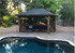 12x16 Poolside Cedar Hip Pavilion, Granite Bay CA