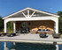 22x26 Vinyl Gable Pavilion with Cabana, Titusville, New Jersey